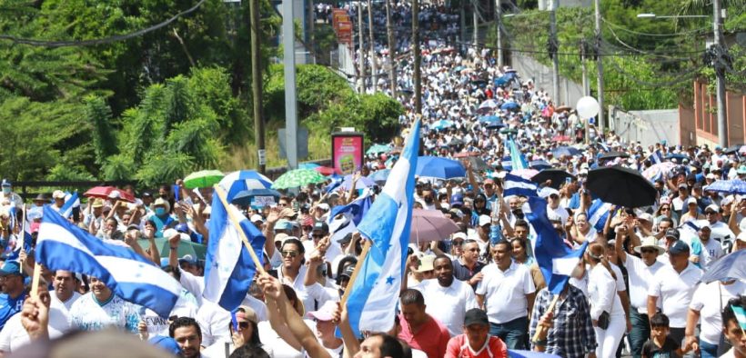 El designado presidencial, Salvador Nasralla